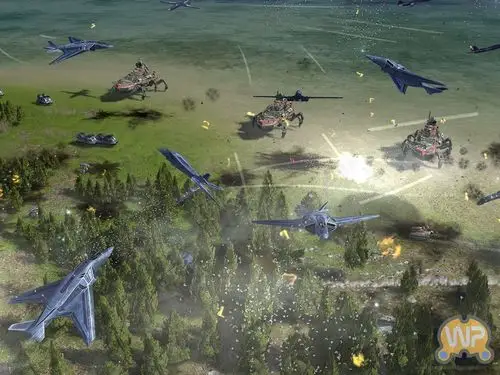 海陆空宏大战斗场面