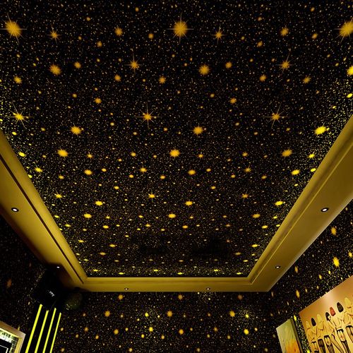 沪达墙纸歌厅ktv壁纸 反光闪光墙布墙纸专用装修酒吧清吧3d立体星空
