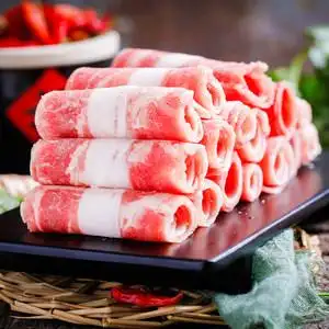 火锅食材套餐肥牛图片