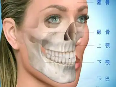 下颚骨雕塑