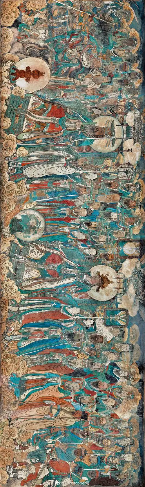 芮城永乐宫壁画三清殿