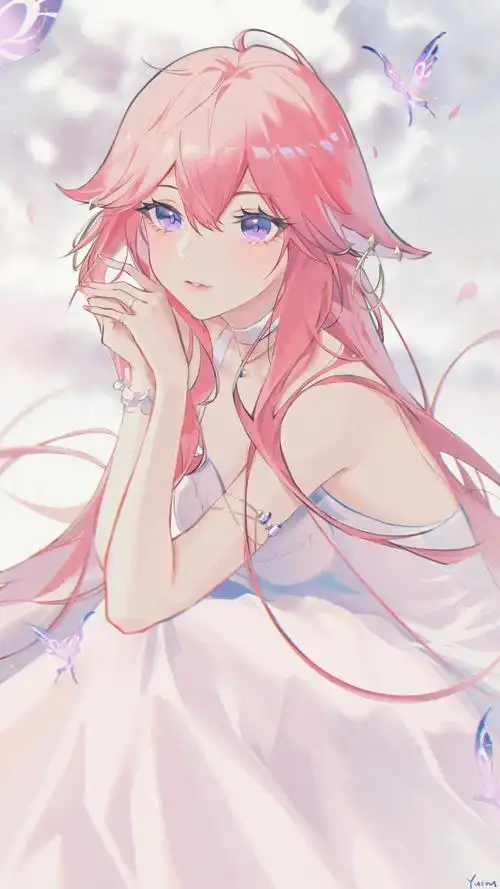 风景壁纸,卡通动漫壁纸,二次元,花草,熊出没,樱岛麻衣,插画,原神美女