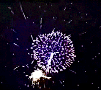 米奇烟花黑夜庆祝gif动图_动态图_表情包下载_soogif