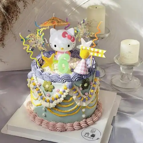 儿童女孩复合蛋糕