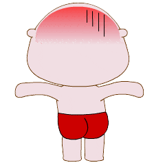 扭屁股卡通可爱萌萌哒gif动图_动态图_表情包下载_soogif