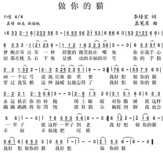 《做我的猫》【野狼男声反意版】