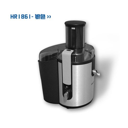 飞利浦全新商用机型 原装philips/ hr1861 榨汁机高出汁率渣汁分离大