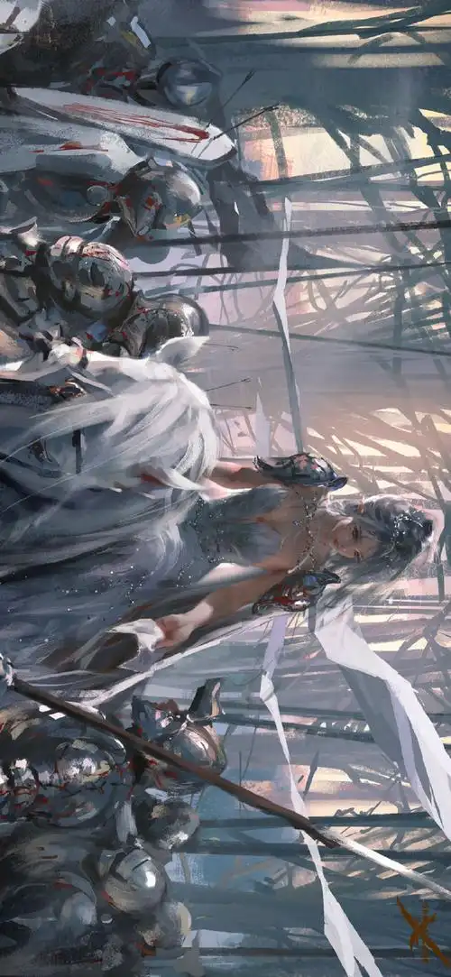 手机壁纸超话#鬼刀#鬼刀系列绝美插画