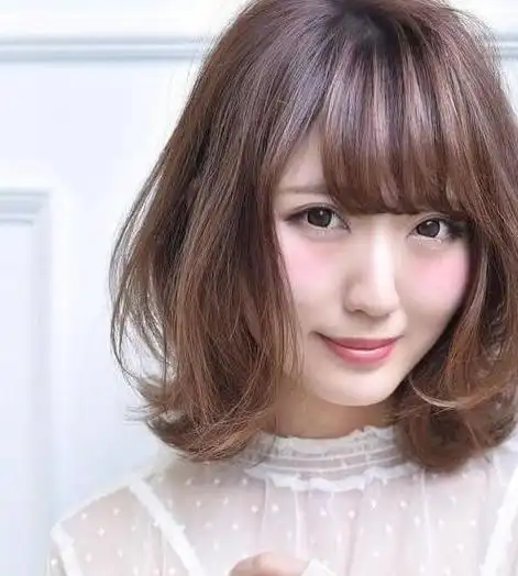 脸比较大的妹子能不能剪短发?|发型|脸型|脸大|空气刘海_网易订阅