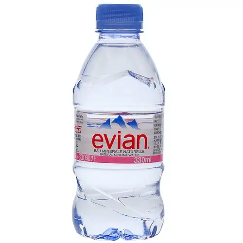 evian依云天然矿泉水330ml(法国进口 瓶)
