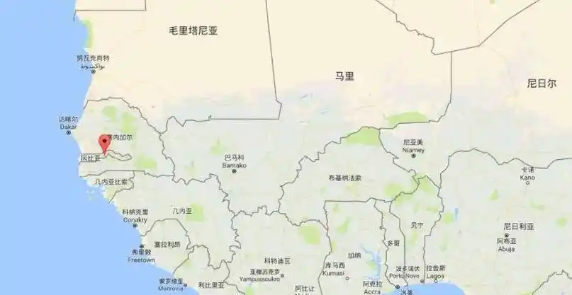 但是因为18世纪冈比亚河流域被英国殖民,在20世纪60年代独立时,冈比亚