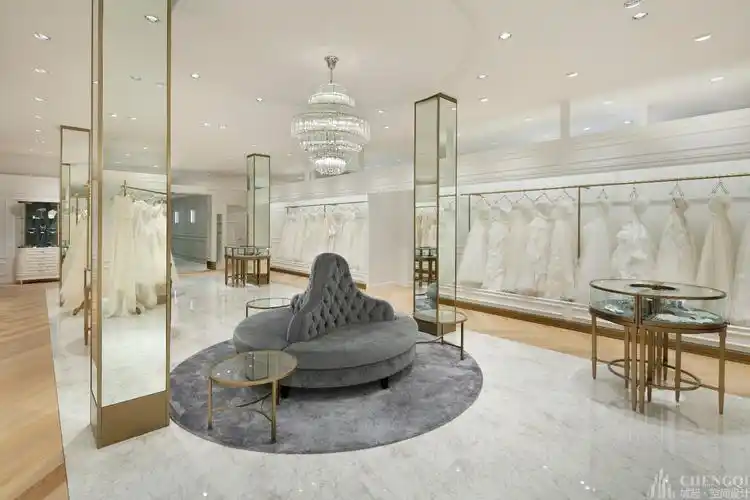 婚纱店布局实景图