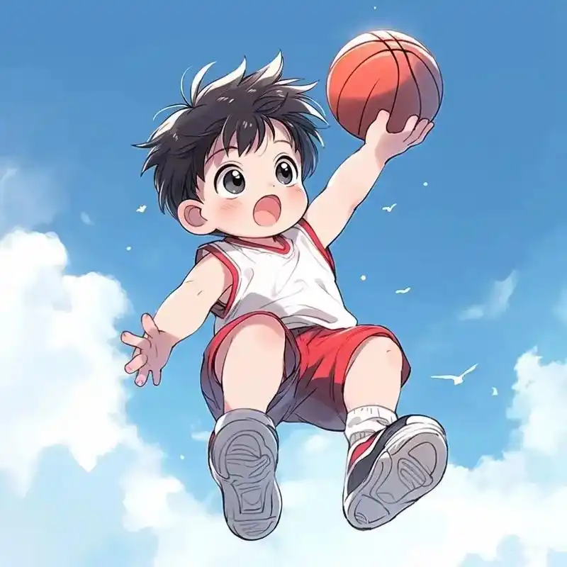 打篮球可爱头像 - 抖音