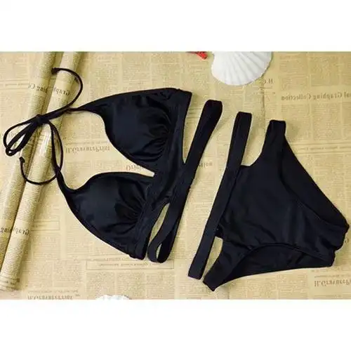 2018比基尼泳衣swimwearwomenswimsuitswimmingsuitbikin分体泳衣