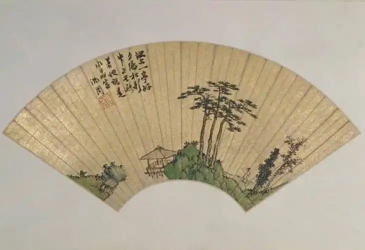 故宫馆藏明清名家扇面山水赏析