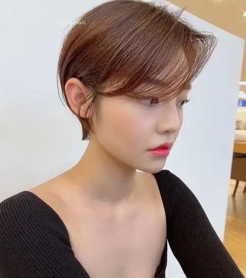 简单又时尚的挂耳短发,清爽利落又好看-时尚-打赏天使