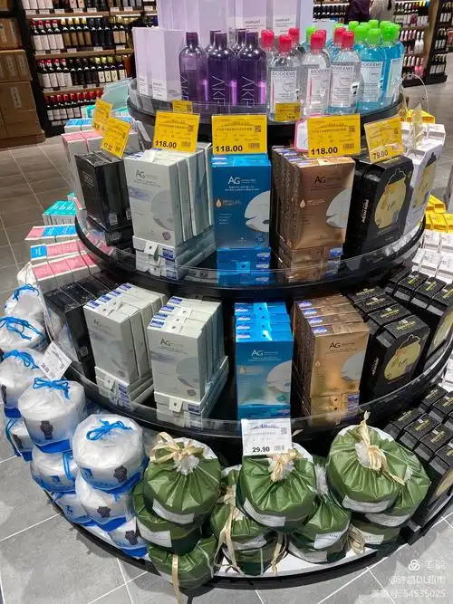 面膜地堆陈列的排面太稀疏,丰满度不够