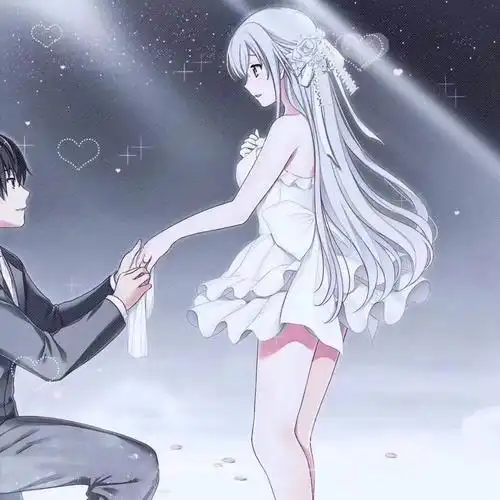 动漫高清情侣头像