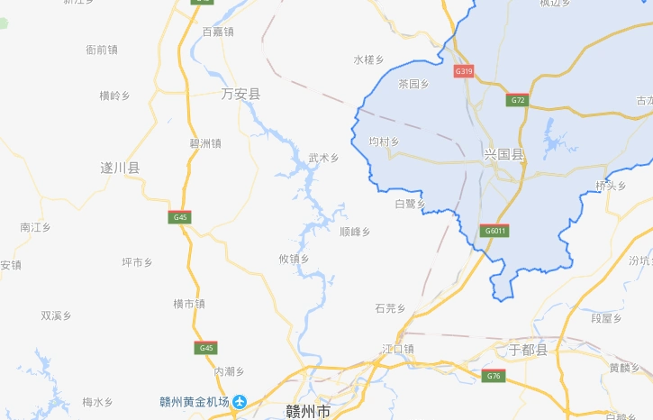 江西兴国县让京九铁路和京九高铁拐弯 为何这么牛