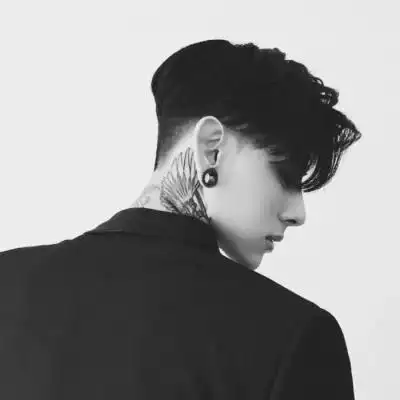 微信头像男生霸气黑白社会靠实力