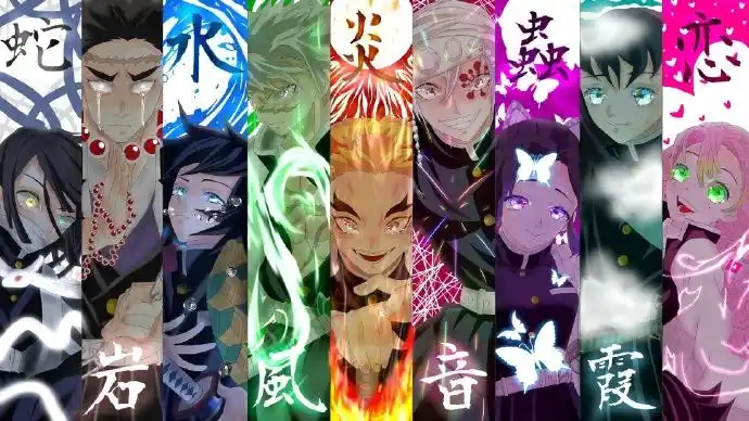 #鬼灭之刃# #授权转载# 九柱 五感组,他们... 来自十束桑 - 微博