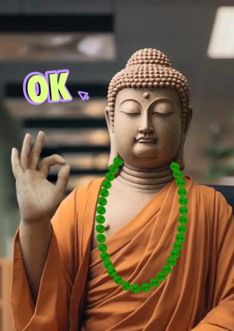 许愿池~佛祖说:都ok