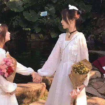 森系闺蜜头像2张