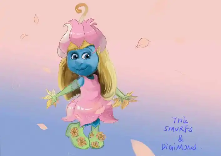 蓝精灵|动漫|其他动漫|抠脚的小可爱 - 原创作品 - 站酷 (zcool)