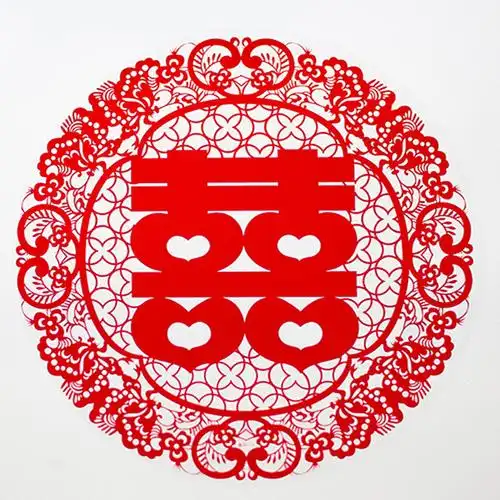 结婚喜字原来有这么多讲究!以前都不知道!