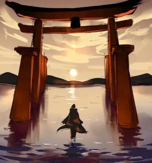 火影忍者里帅气十足的背影自来也鼬神让人痛心鸣人安全可靠