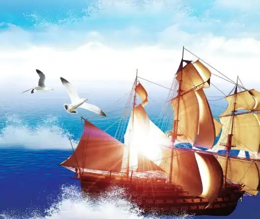 一般都是使用扬帆起航,二者都可以.