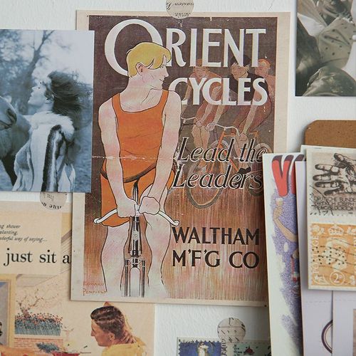 可爱日子 欧式复古素材墙面装饰摄影照片美图卡片北欧壁饰文艺ins