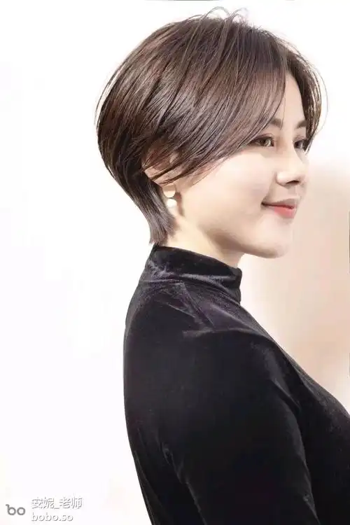 圆脸适合的短发发型让你显瘦一整夏