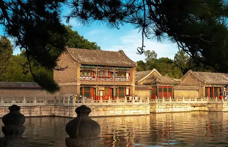 颐和园夕佳楼图片_颐和园夕佳楼高清图片_全景视觉