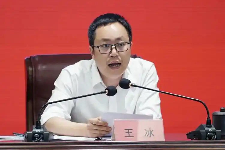 县委常委,组织部部长,县直机关工委第一书记王冰出席会议并讲话.