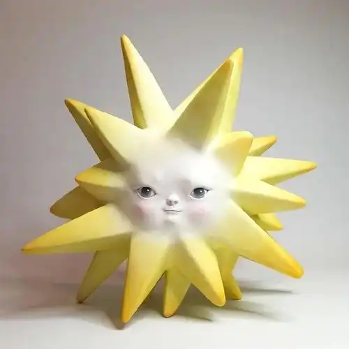 她以冥想的方式创作奇特生物雕塑看起来古怪又可爱