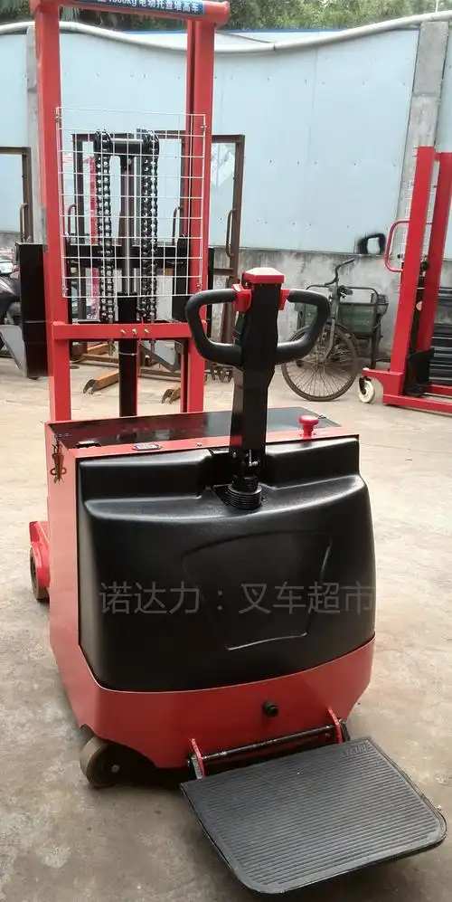 供应平衡重式全电动升高车 电瓶堆垛车 电