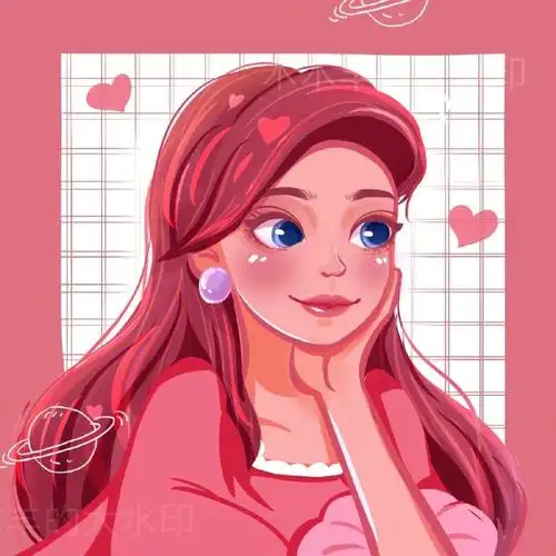 优雅公主美丽女王迪士尼公主头像