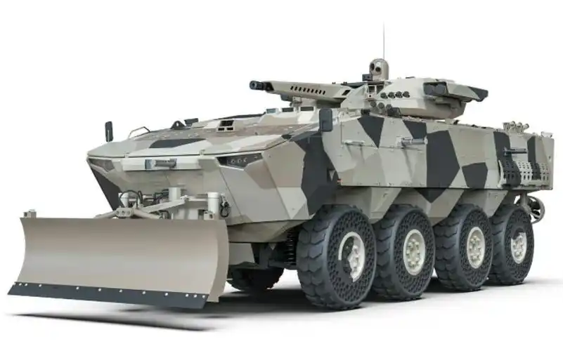 【轮式载具】"穿山甲"8×8步兵战车