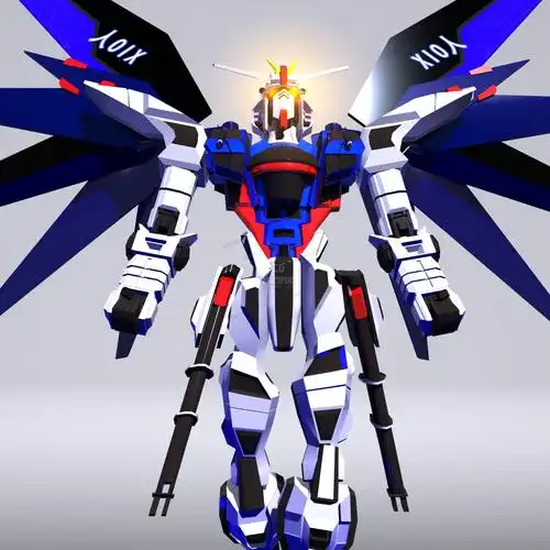 变形金刚 高达模型_薄衣寒江吾醉作品_人物机器人/机甲_cg模型网