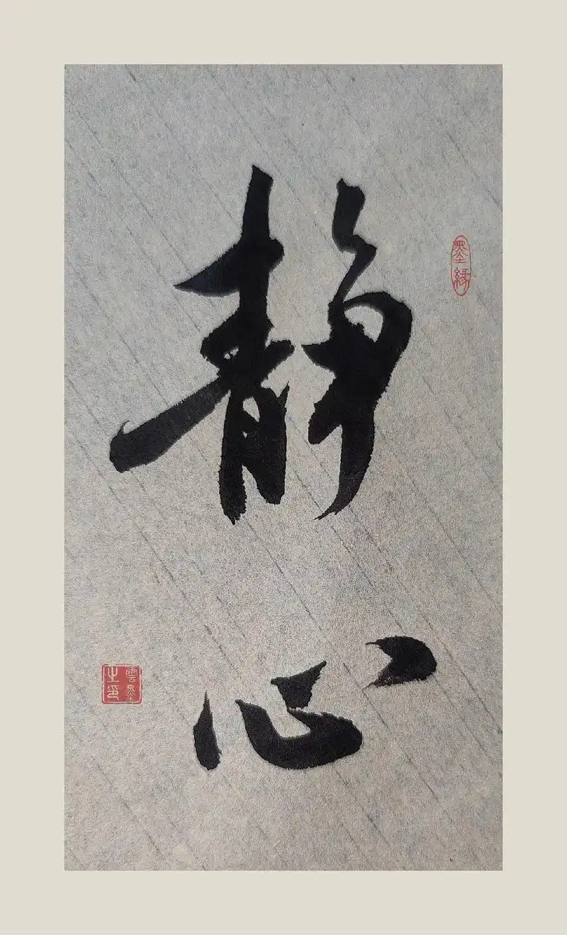 静心#原创书法作品 #汉字之美  - 抖音