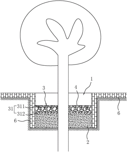 cn208639099u_砼破碎骨料生态树坑有效