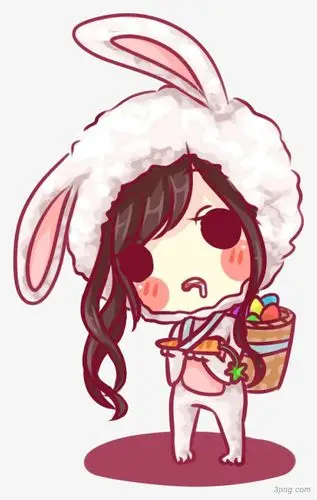 卡通q版可爱人物免抠图谱