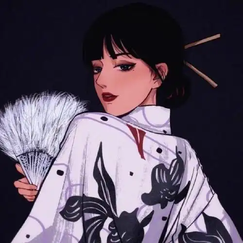 "我们都在爱情里少一点天分"「高冷御姐女生头像」