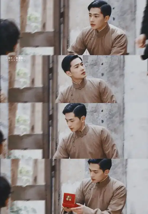 杨洋民国长衫造型