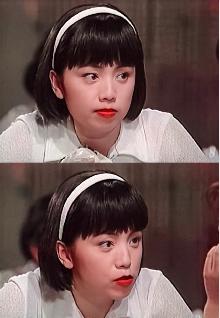 邓萃雯年轻时小萝莉的俏模样试问有谁可以抗拒