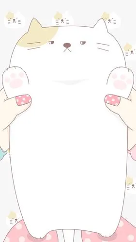 简约 可爱 清新 软萌 背景图片 平铺 素材 锁屏 壁纸(●ω