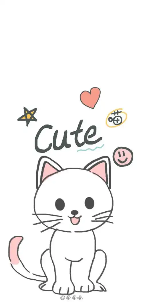 锁屏壁纸##手机壁纸##情感##可爱壁纸##可爱卡通壁纸##无水印iphone