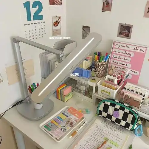 ins风书桌 | 少女心桌搭布置