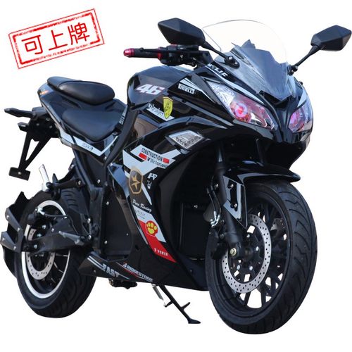 威涛小忍者二代电动摩托车跑车72v大功率成人两轮电动趴赛可上牌电摩